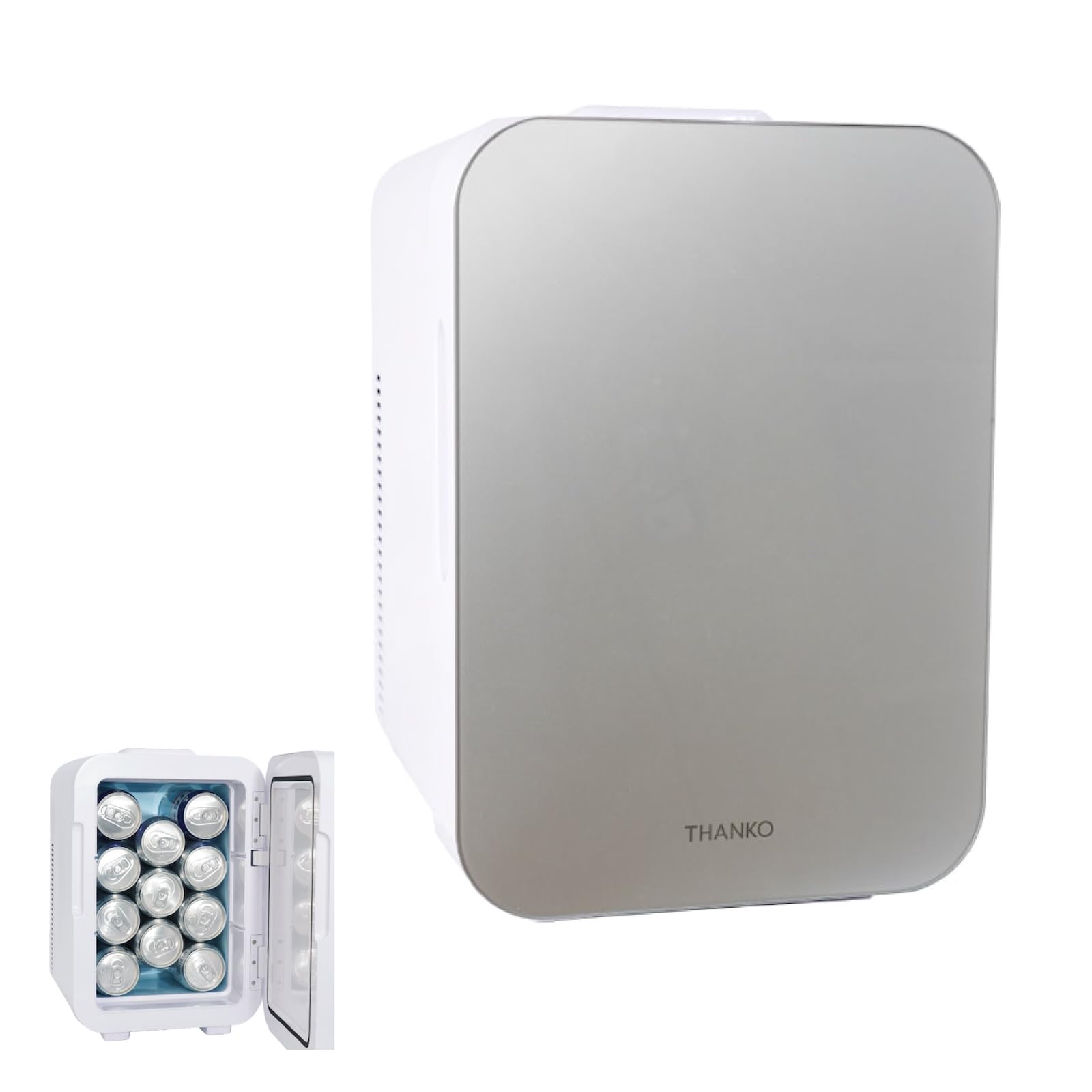 Amazon | THANKO 10L 保温庫 保冷庫 静音 冷温庫 小型冷蔵庫 保温機